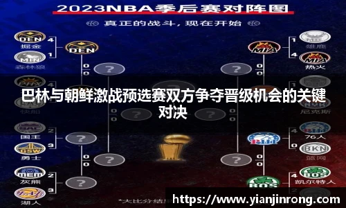 巴林与朝鲜激战预选赛双方争夺晋级机会的关键对决